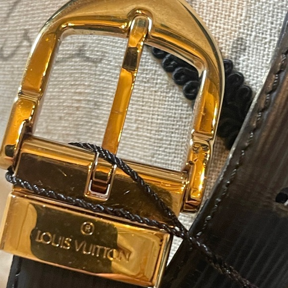 Louis Vuitton Black Epi Ceinture Belt - Picture 4 of 11